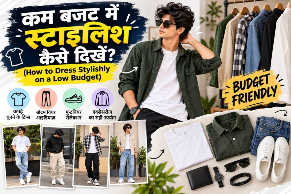 कम बजट में स्टाइलिश कैसे दिखें