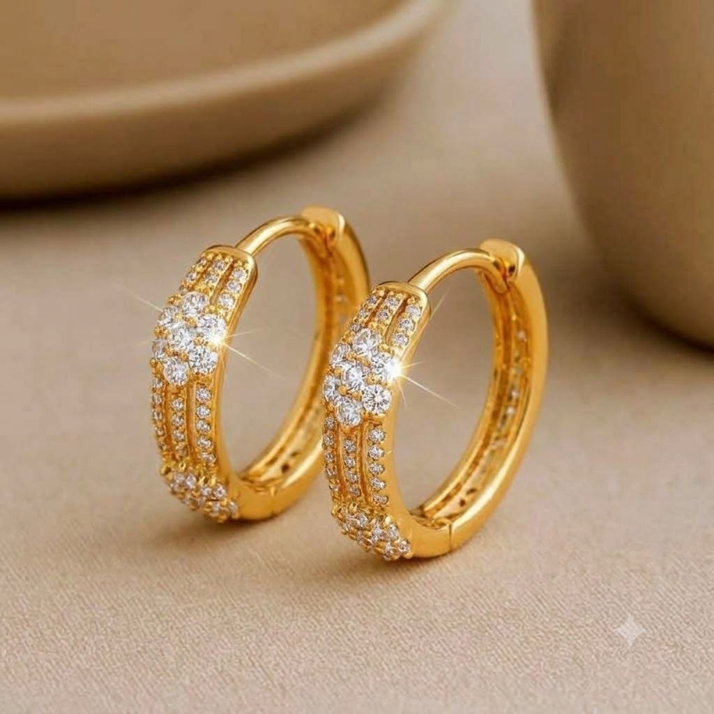 huggie hoop earring